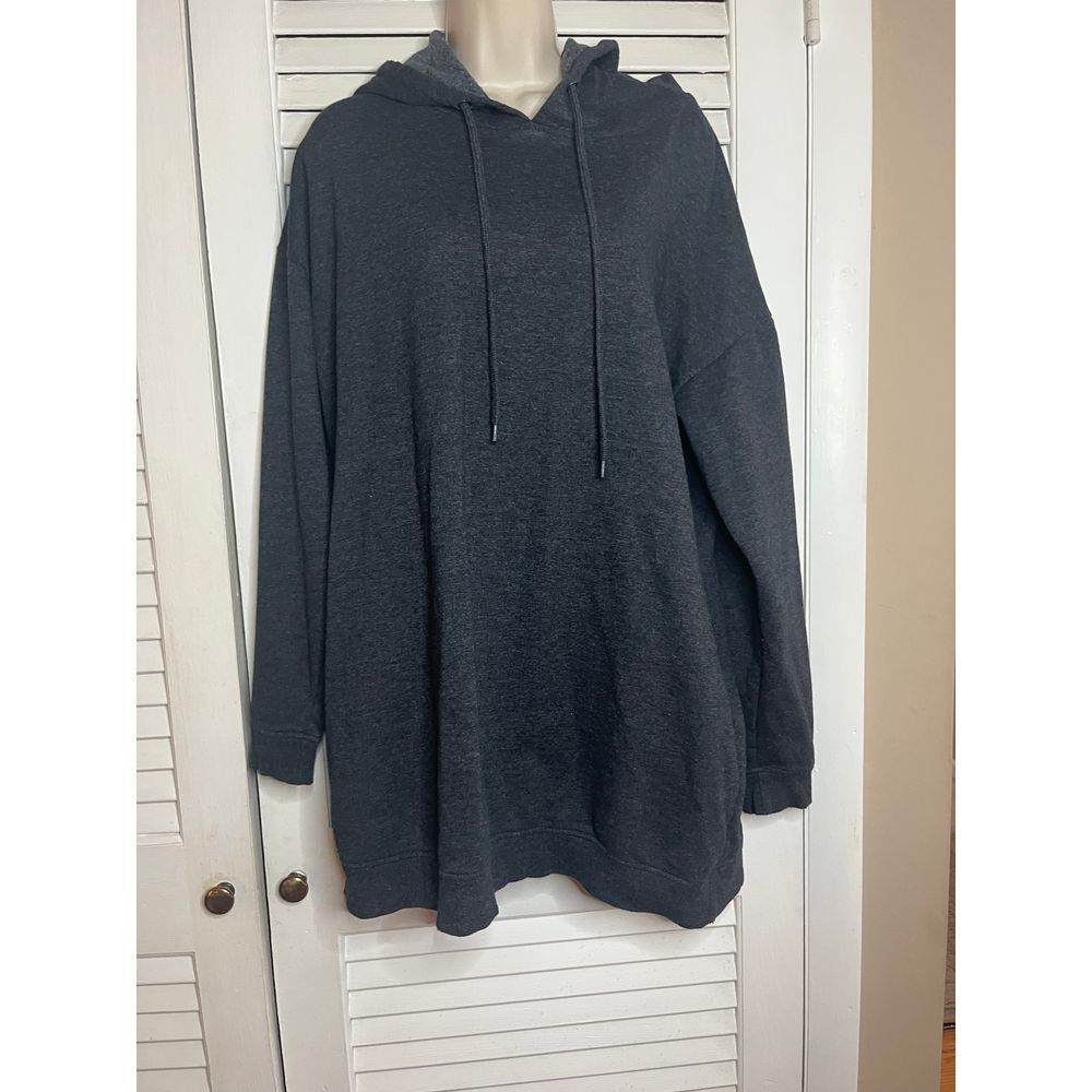 Zenana‎ OutfittersHoodie Dress L/XL Long Sleeve Pullover Casual Comfy Oversized